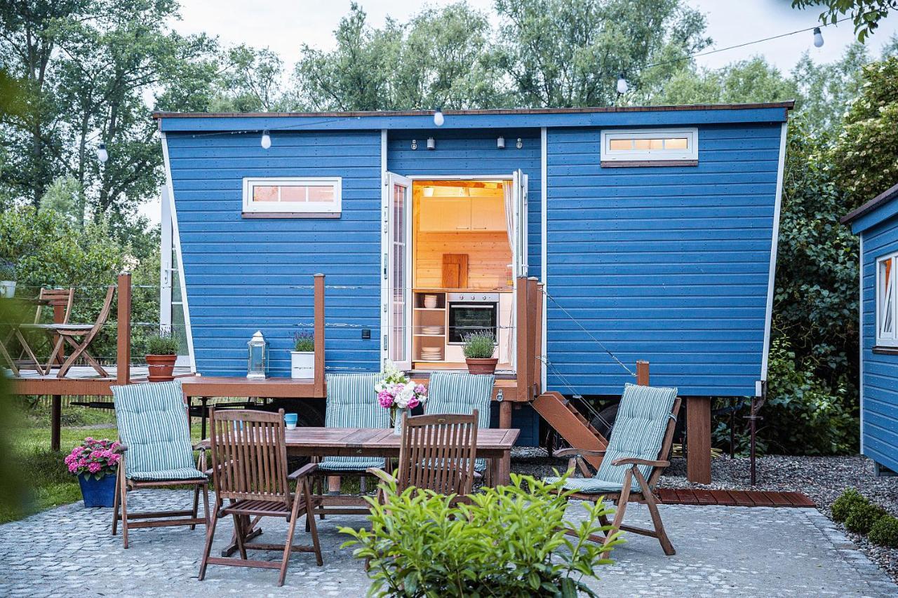 Tinyhouse Am Obsthain Poseritz ภายนอก รูปภาพ