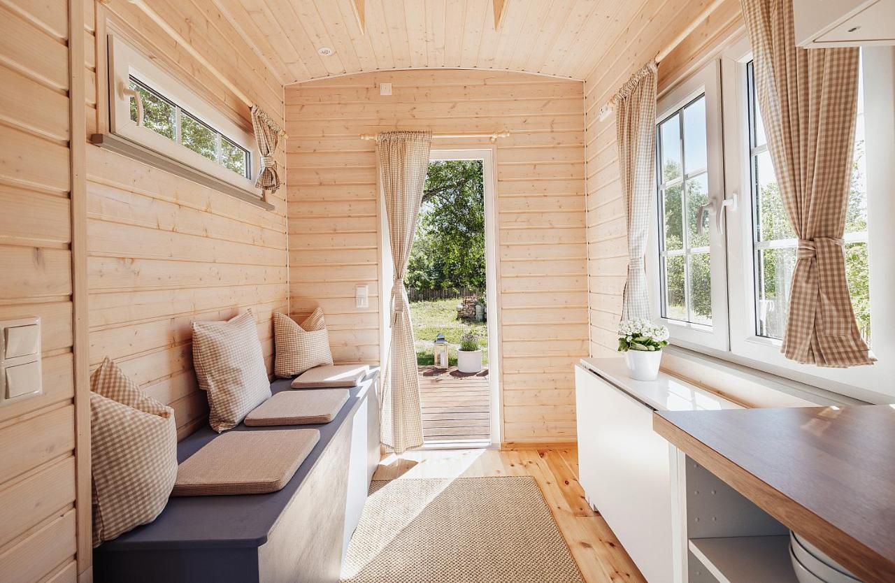 Tinyhouse Am Obsthain Poseritz ภายนอก รูปภาพ